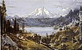 Thomas Hill Mount Shasta from Castle Lake painting